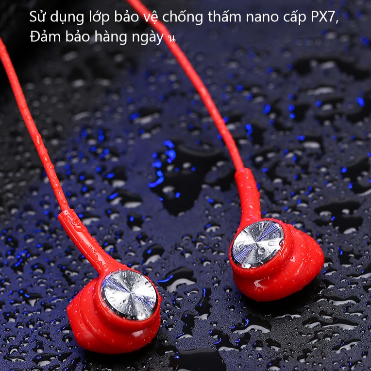 Tai Nghe Bluetooth đeo cổ cực hot - Y36 Công Nghệ Âm Thanh 9D Hifi, Pin Siêu Khủng, Đàm Thoại Rõ Nét, Chống Nước