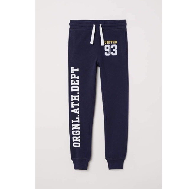 Quần Nỉ Jogger Bé Trai Số 93 Navy