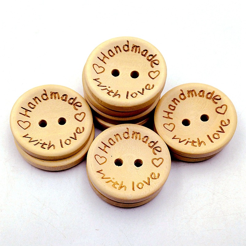 Cúc áo - Cúc nhựa trang trí Handmade - Set 5 chiếc [ 2cm ]