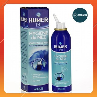 [Chính hãng] Xịt mũi muối biển HUMER 150 Người Lớn Loại 1