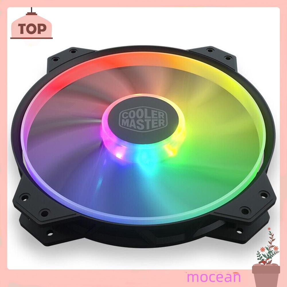 Quạt Tản Nhiệt Mocean Mf200R 20cm 3 Pin Màu Rgb Yên Tĩnh