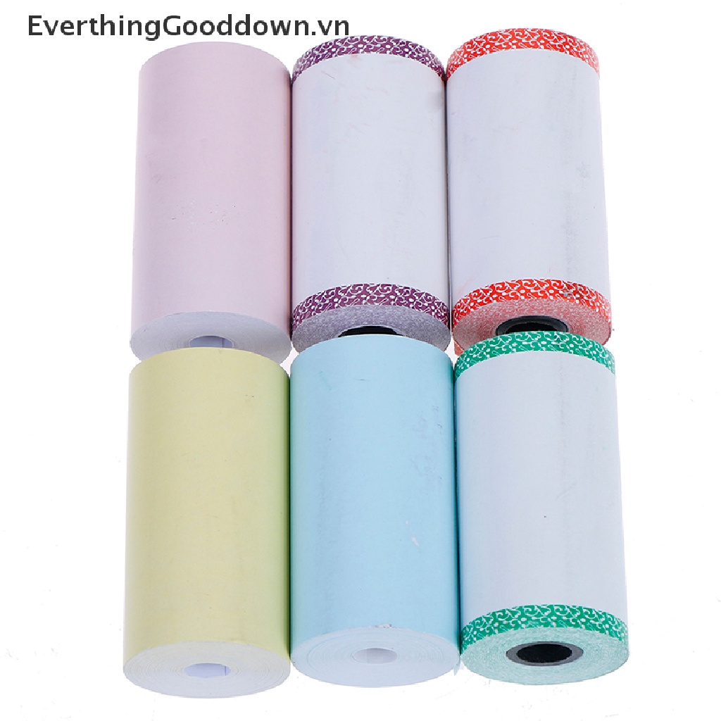 Giấy In Nhiệt Tự Dính 2.24 &quot;Chuyên Dụng Cho Máy In Ảnh Paperang