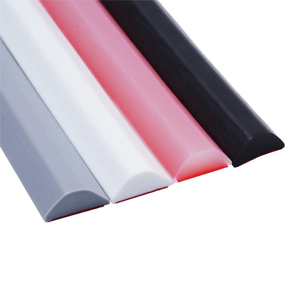 A-LIFE Khung silicone chống tràn chống tràn phòng tắm Dải giữ nước có thể uốn cong Ngăn cách ướt và khô Mặt bàn bếp ngưỡng phòng tắm Dải chống