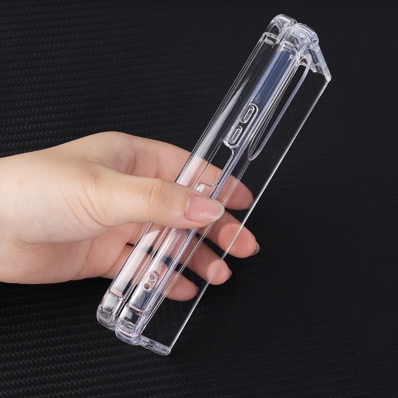 Bao Da Điện Thoại Trong Suốt Chống Sốc Chống Trầy Xước Cho Samsung Galaxy Z Fold 4
