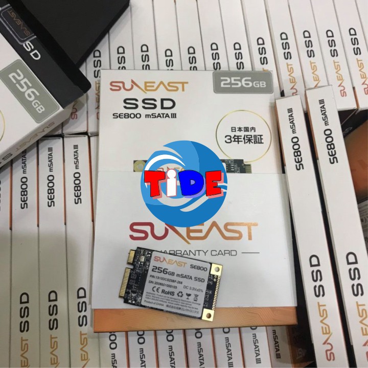 Ổ cứng SSD SunEast 256GB/128GB - M2/Msata nội địa Nhật Bản – CHÍNH HÃNG – Bảo hành 3 năm