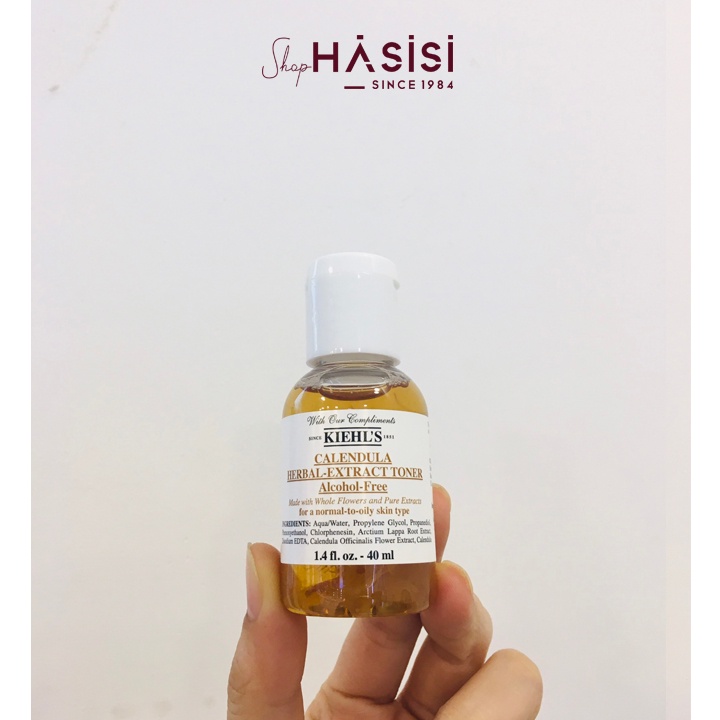 NƯỚC HOA HỒNG KIEHL'S - Calendula Herbal-Extract Toner 40ml - 75ml (Chai Vàng)