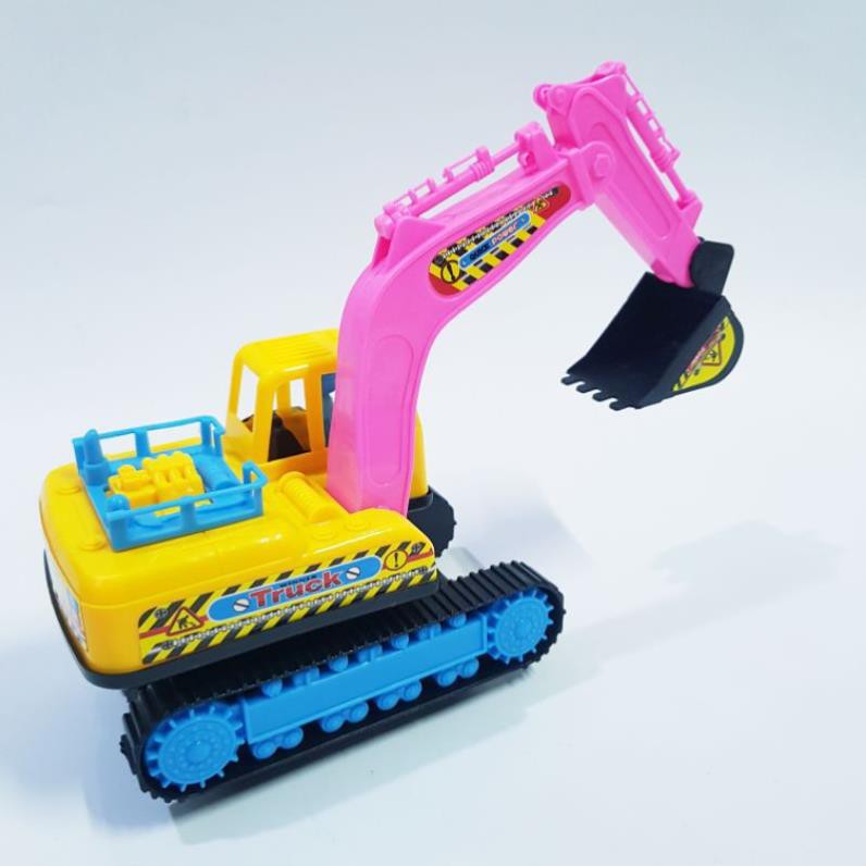 Xe máy xúc mầu sắc bánh đà