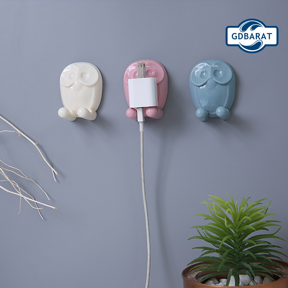 Giá Treo Bàn Chải Đánh Răng Dán Tường Thiết Kế Hình Con Cú Độc Đáo Tiện Dụng