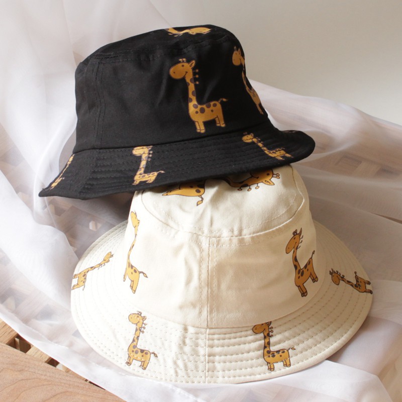 Mũ chống nắng họa tiết hoạt hình thời trang mùa hè cho bé trai + gái