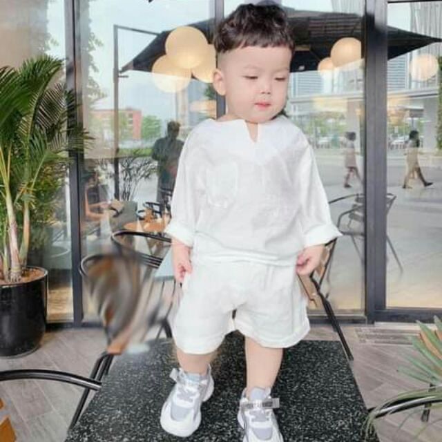 Bộ đũi phong cách hàn xẻng cho bé