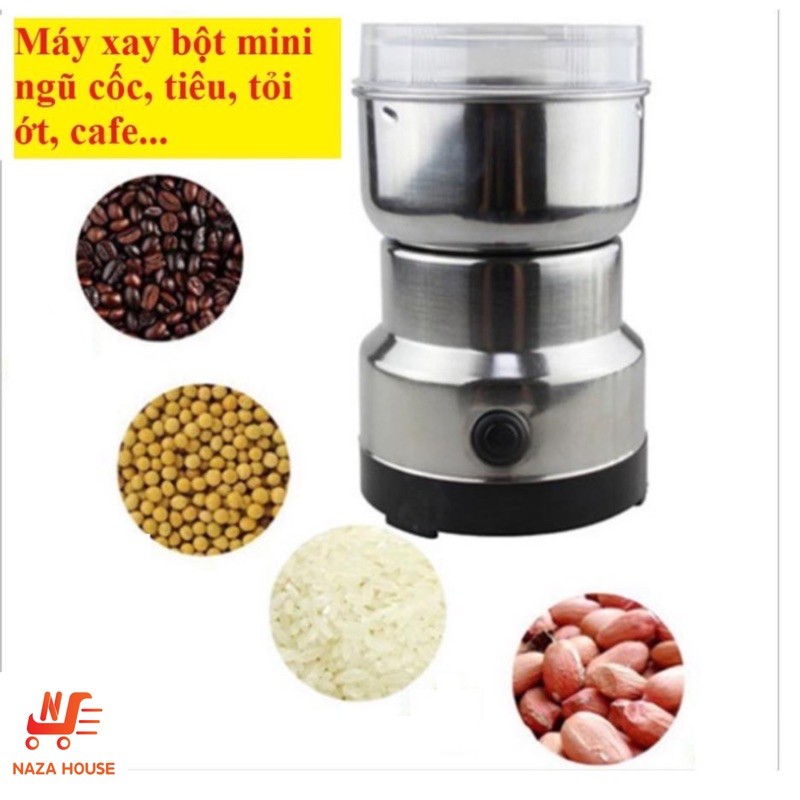 Máy xay bột mini ngũ cốc, tiêu, tỏi ớt, cafe...LOẠI TỐT