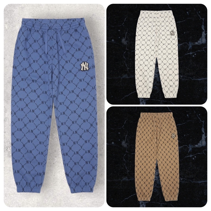 [CHÍNH HÃNG] QUẦN MLB MONOGRAM TRAINING PANTS (3APTM0114), Sale off 80%