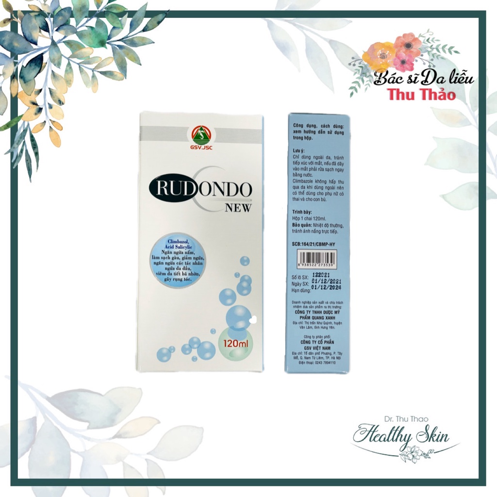 DẦU GỘI GIẢM GÀU GIẢM NGỨA RUDONDO - RUDONDO NEW