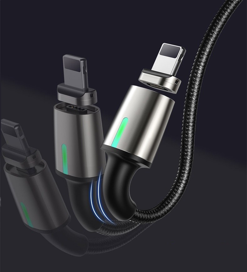 Xiaomi Dây Cáp Sạc Nam Châm Baseus Micro-usb Type-c Cho Ios Android