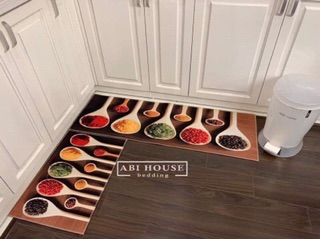 Bộ 2 thảm bếp 3D loại 1 siêu dày