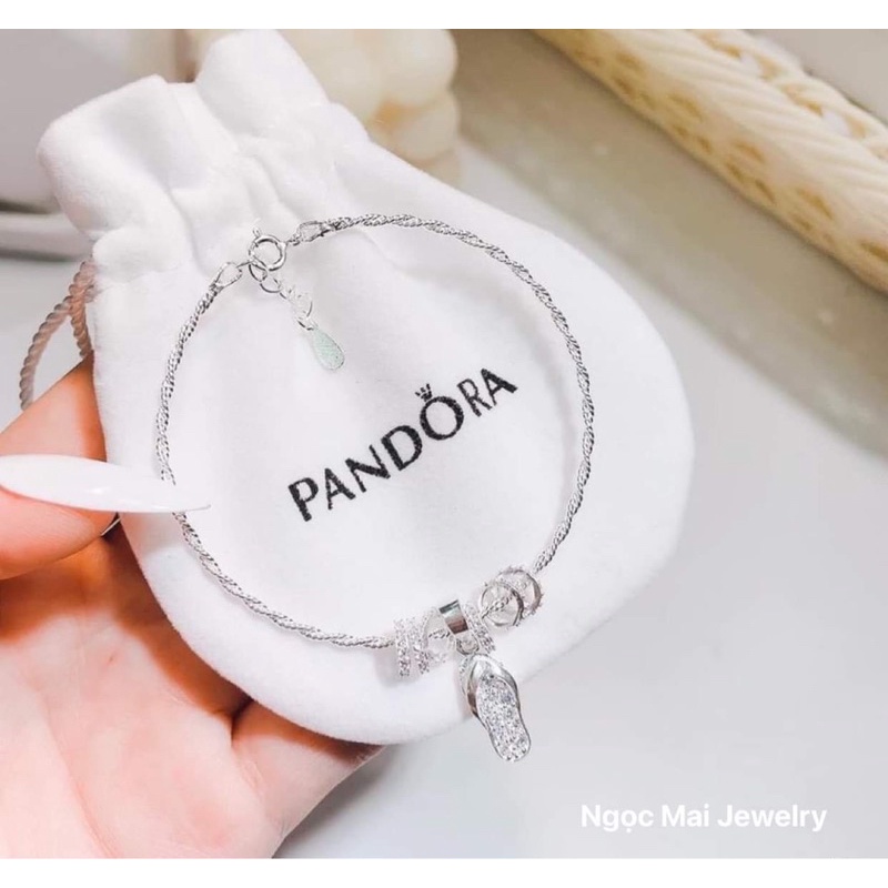 Vòng tay P.ando.ra mix sẵn xinh xắn đẹp mê ly quà tặng ý nghĩa cho nàng - Ngọc Mai Jewelry