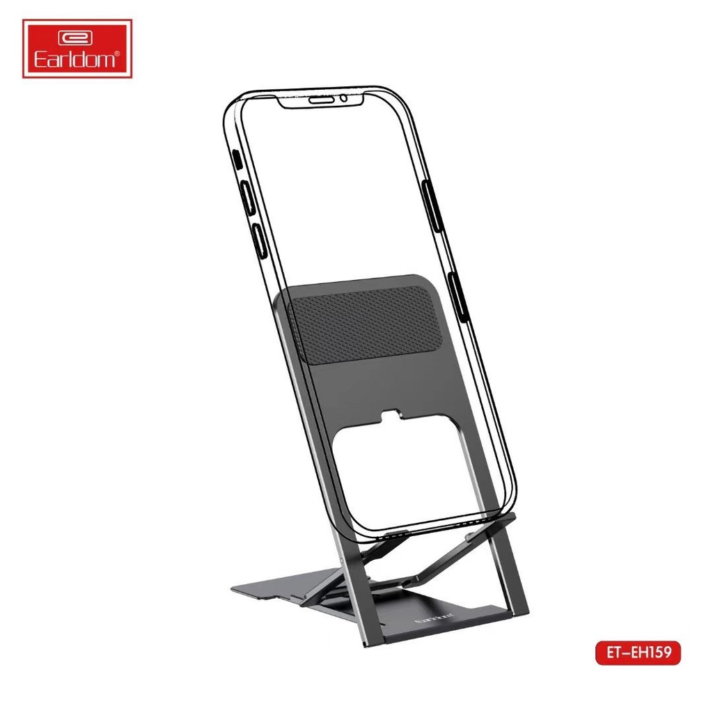 Giá đỡ điện thoại để bàn Earldom ET - EH159 thiết kế thông minh cố định trên mọi mặt phẳng