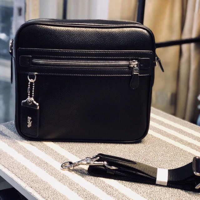 🆘RẺ VÔ ĐỊCH🆘Túi Coach nam đeo chéo da thật