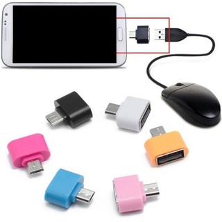 Jack Chuyển Đổi OTG Mini Cho Micro USB, Type C