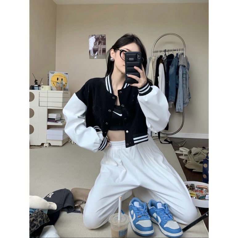 Áo Khoác Nữ FORM LỬNG Áo khoác chống nắng cực tốt Hàng Thêu Chữ cao cấp FORM CHUẨN CROPTOP U85 [NewUnisex]