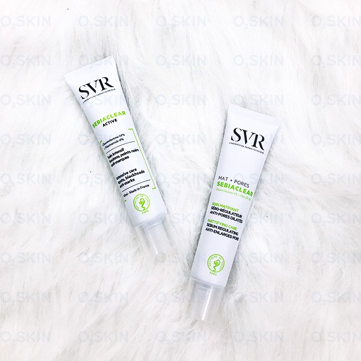 Kem Kiềm Dầu, Se Khít Lỗ Chân Lông, Giảm Thâm SVR Sebiaclear Mat + Pores 40ml Phù Hợp Cho Da Mụn