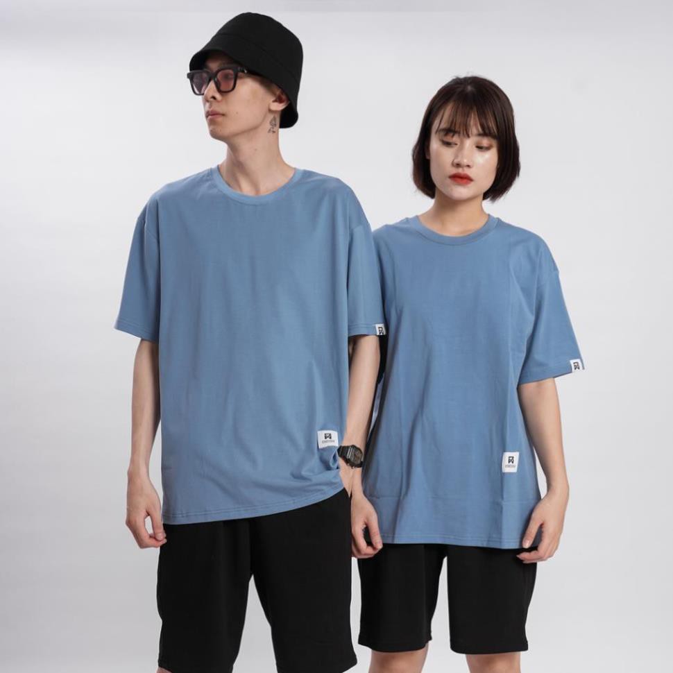 Áo thun Unisex Sanvadio Basic Tee phông trơn nam nữ tay lỡ oversize form rộng 12 màu