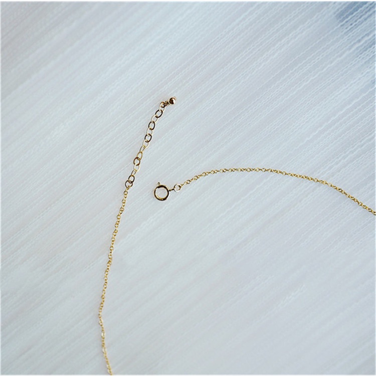 Vòng Cổ Nữ Đơn Giản Chuỗi 3 Hạt Nhỏ Phong Cách Hàn Quốc Nhẹ Nhàng DB2676 Bảo Ngọc Jewelry