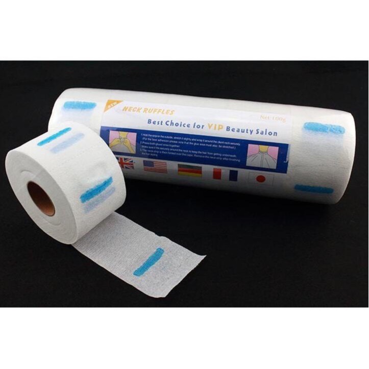 giấy quấn cổ chặn tóc