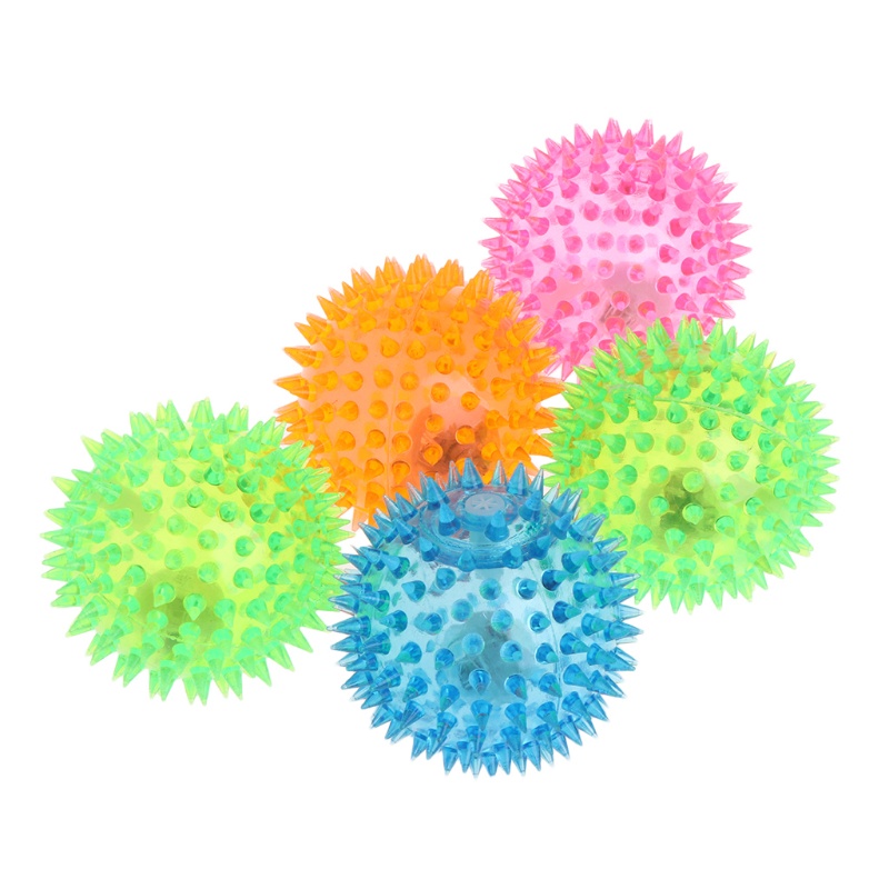 Quả Bóng Cao Su Mềm Phát Sáng Đồ Chơi Cho Mèo