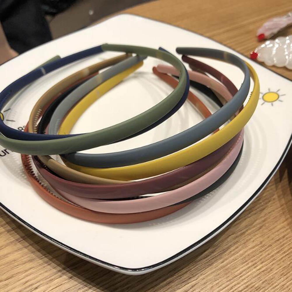 1pcs Korean  Vintage Elegance  Women Băng Đô Mỏng Chống Trượt Hiar Bands