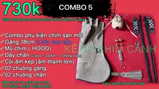  BỘ PHỤ KIỆN CHIM SĂN