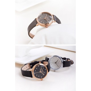 ĐỒNG HỒ NỮ JULIUS JA-943 DÂY DA XÁM