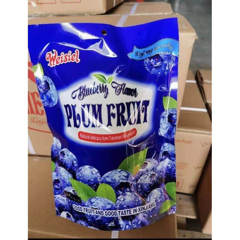 Ô mai việt quất gói 428g đặc sản Tân Cương