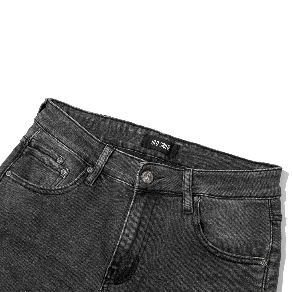 Quần Jeans Nam Oldsailor Bigsize Chất Jean Cotton Co Giãn PRENIUM  Đen &amp; Xám, Dáng Ôm Thời Trang