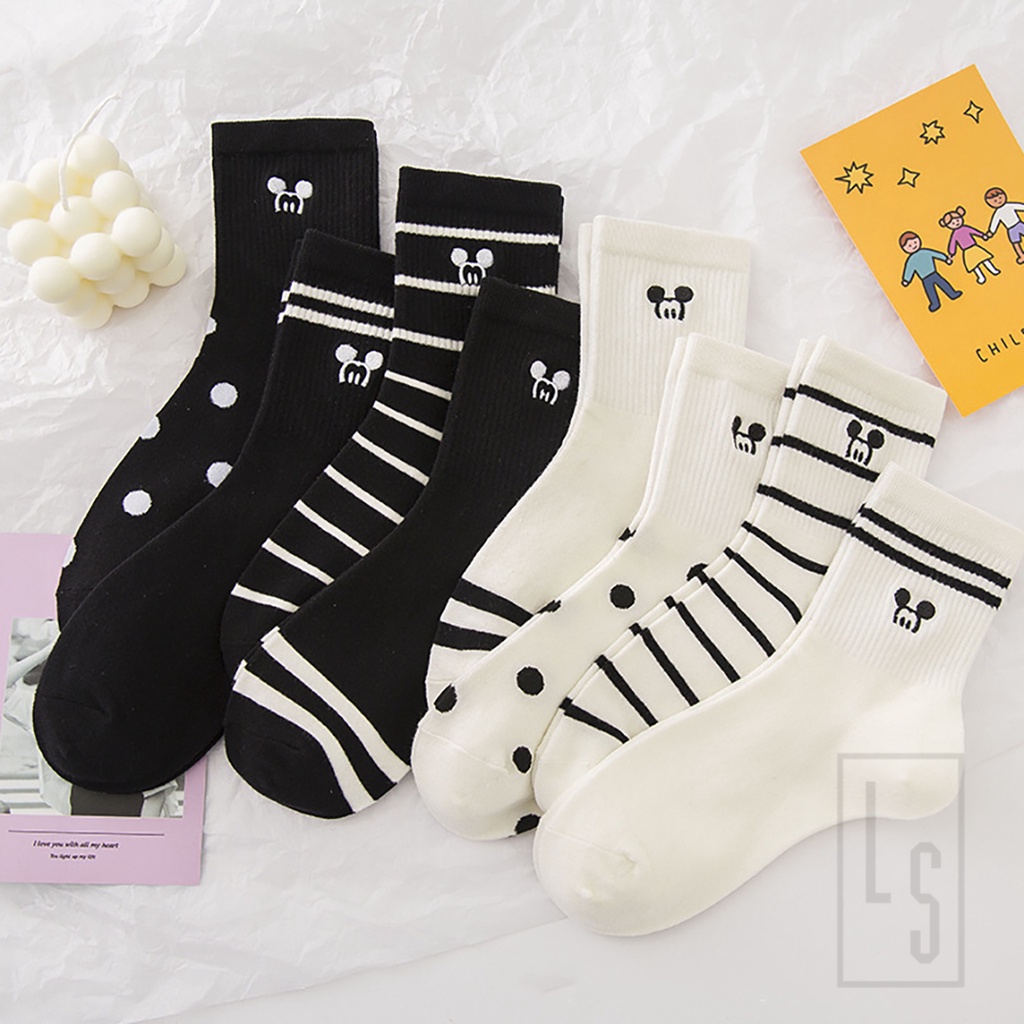 Tất Mickey Ngộ Nghĩnh - Vớ Chuột Mickey Hoạt Hình Dễ Thương