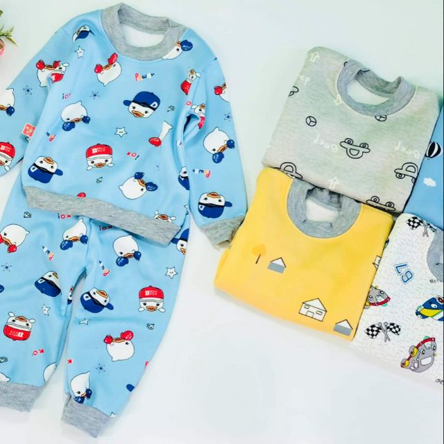 Combo 5 Bộ nỉ cho bé