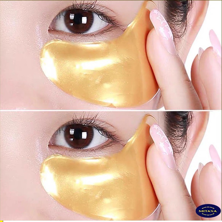 Combo 2 Mặt Nạ Mắt [SIÊU SALE] Mặt Nạ Dưỡng Mắt Collagen Vàng Crystal Collagen Gold Powder Eye Mask