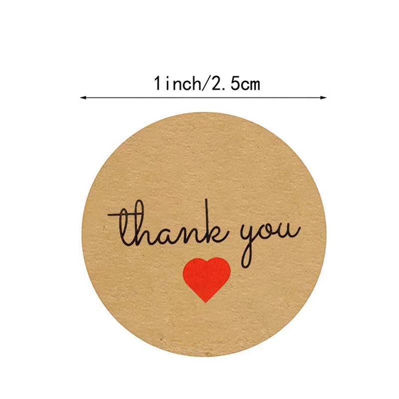 Miếng dán 500 Sticker miếng dán thank you miếng dán niêm phong gói hàng