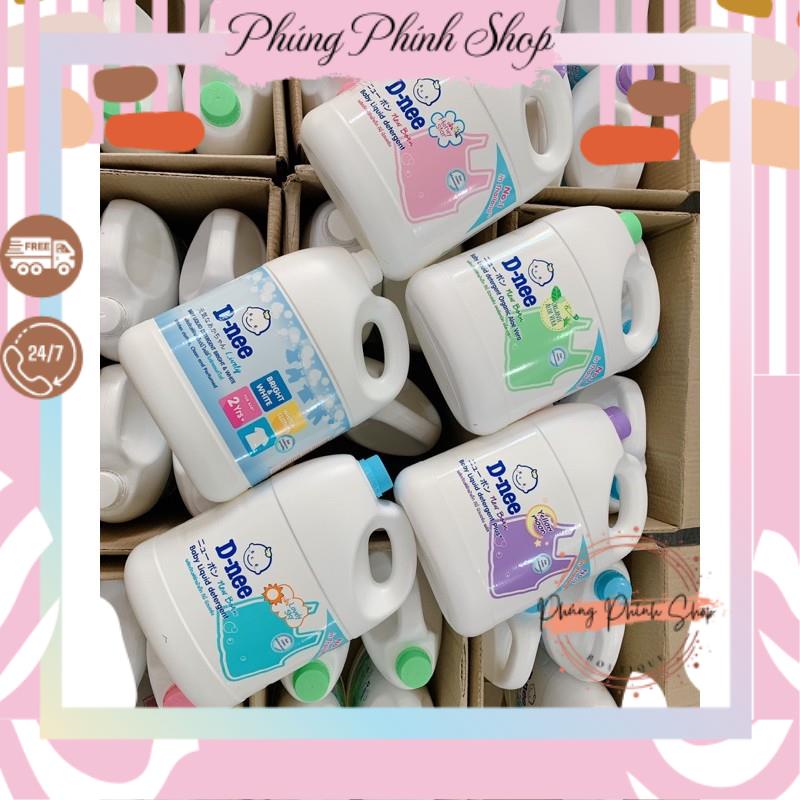 [ HÀNG NỘI ĐỊA THÁI] NƯỚC GIẶT DNEE THÁI LAN - (CAN 3000ML to đùng)