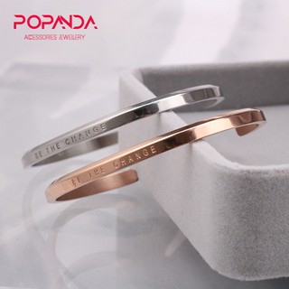 Vòng tay titan không đen không gỉ sét 🔝🔝 Popanda