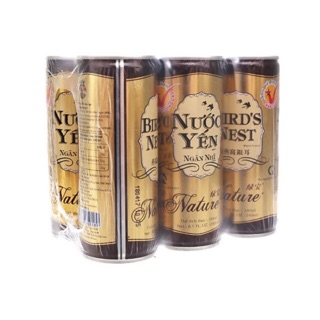 Nước yến ngân nhĩ Nature lon 240ml (lốc 6 lon)