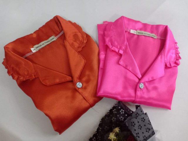 Combo 2 bộ pijama lụa phối bèo mẹ và bé GIÁ SỐC  (ảnh thật) | BigBuy360 - bigbuy360.vn