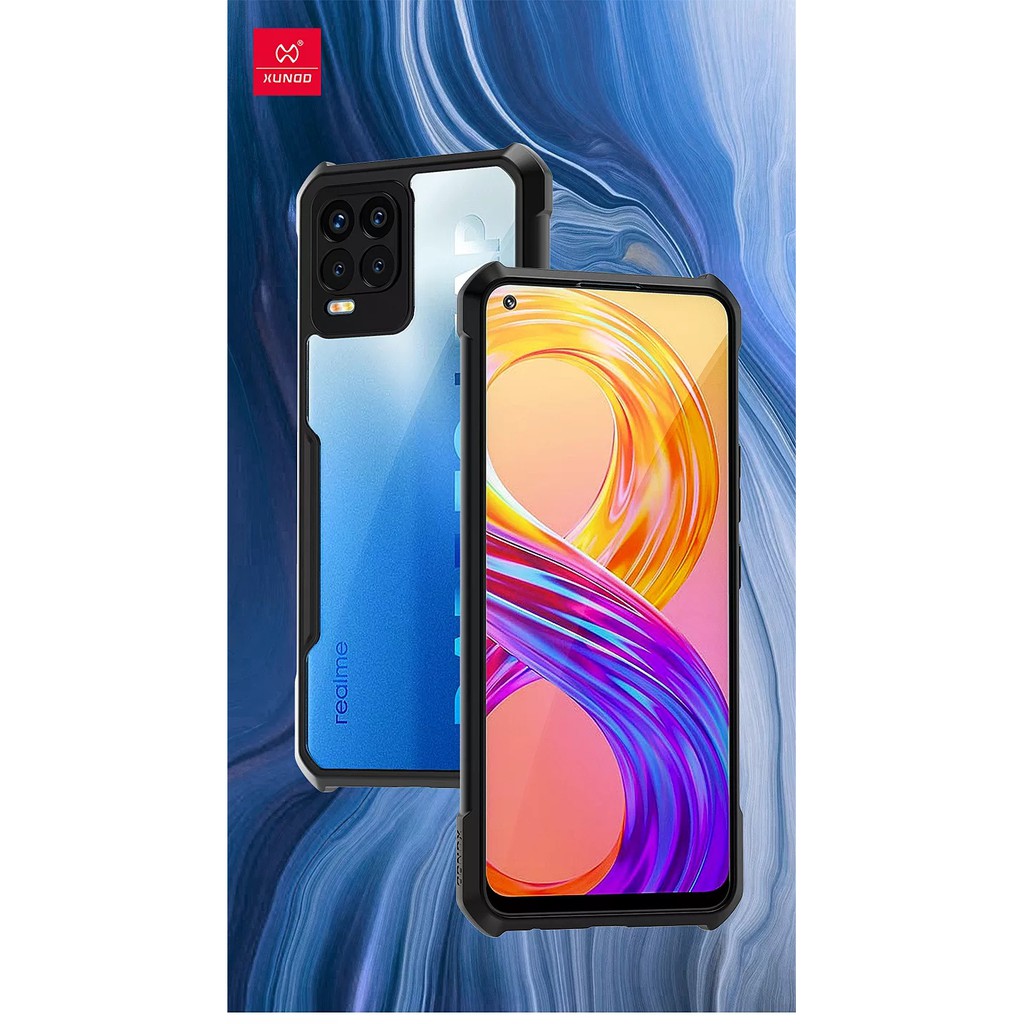 Ốp lưng Oppo Realme 8 / 8 Pro / Realme 8 5G / Realme 9 Pro hiệu Xundd lưng trong viền màu cao cấp