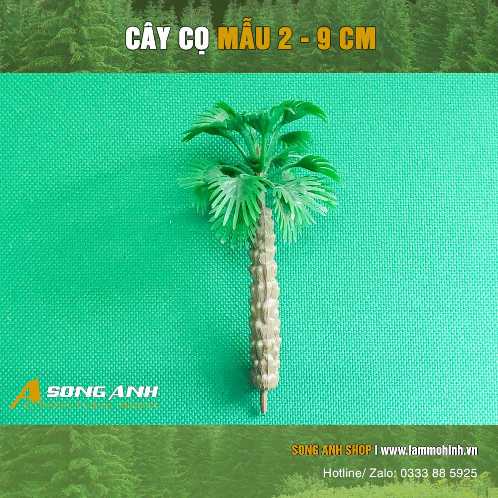 Cây cau | Cọ | Dừa mô hình nhiều kích thước, dùng làm tiểu cảnh, sa bàn