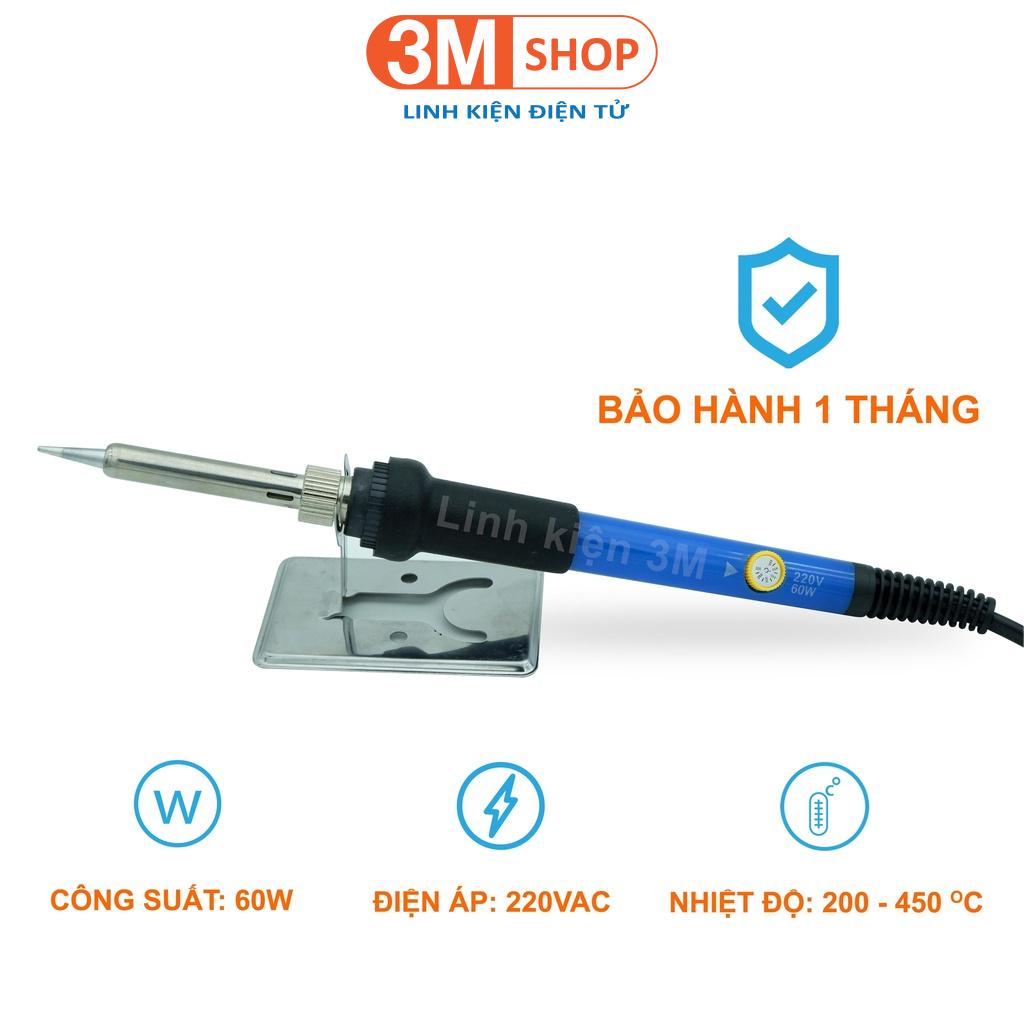 Mỏ hàn thiếc điều chỉnh nhiệt độ, máy hàn chì mini, mỏ hàn tq936 60w 220v và phụ kiện hàn, thiếc hàn, bộ mũi hàn, kệ hàn