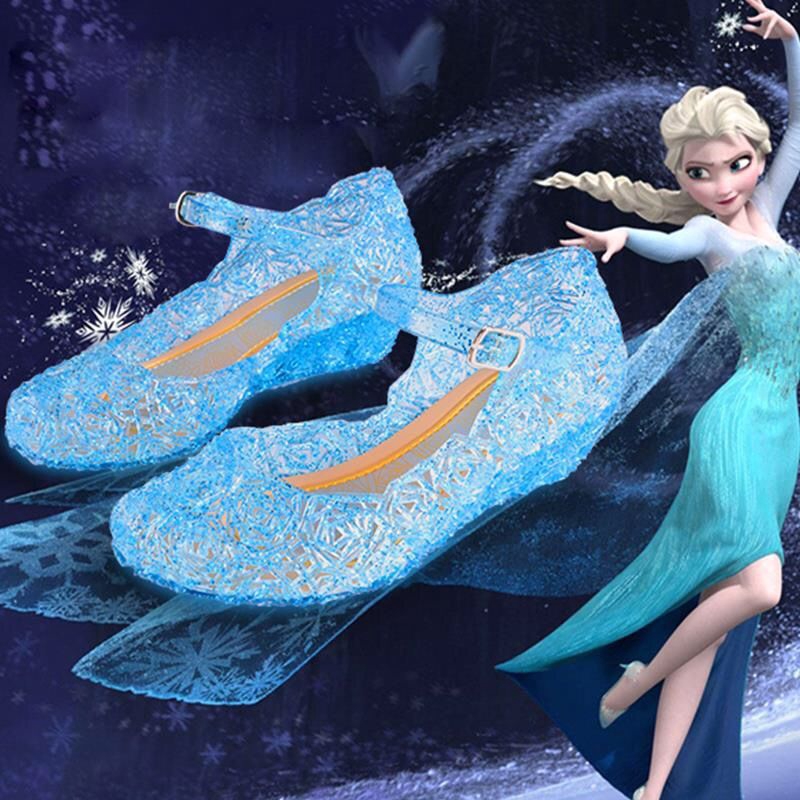 Giày Sandal Phong Cách Công Chúa Lọ Lem Cho Bé Gái