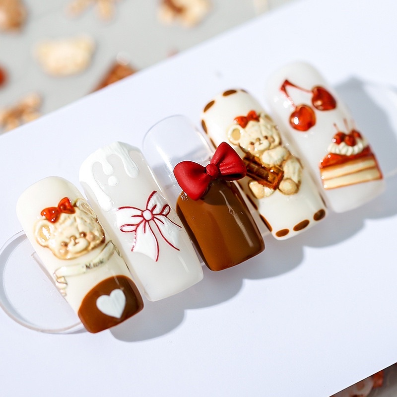 Stick gấu nổi 5d