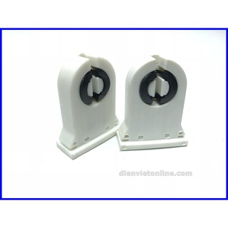 [Combo] 2 đầu máng đèn mỏng ĐƠN / ĐÔI cao cấp  - Điện Việt