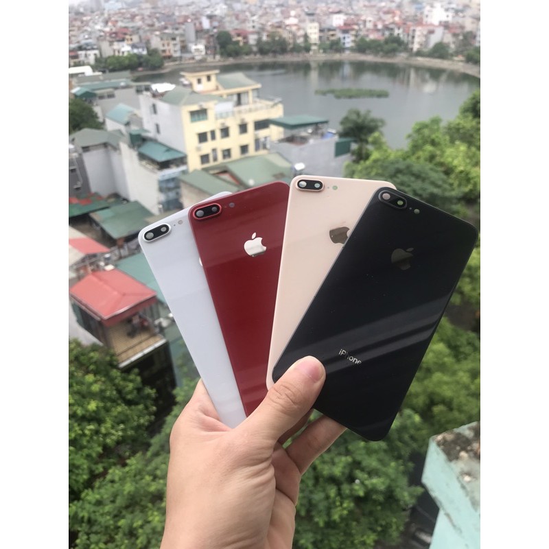 Kính lưng liền kính cam iPhone 8/8P đủ màu
