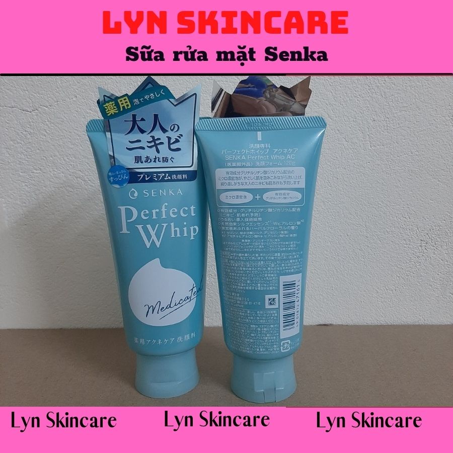 Sữa rửa mặt Shiseido Senka Perfect Whip 120g